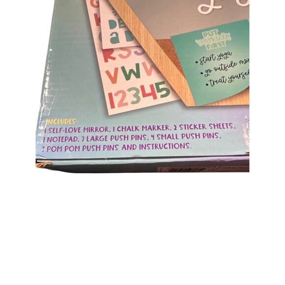 Vibes Self-Love Mirror Kit With Chalk Marker & Accessories For Ages 8+ - Picture 5 of 6